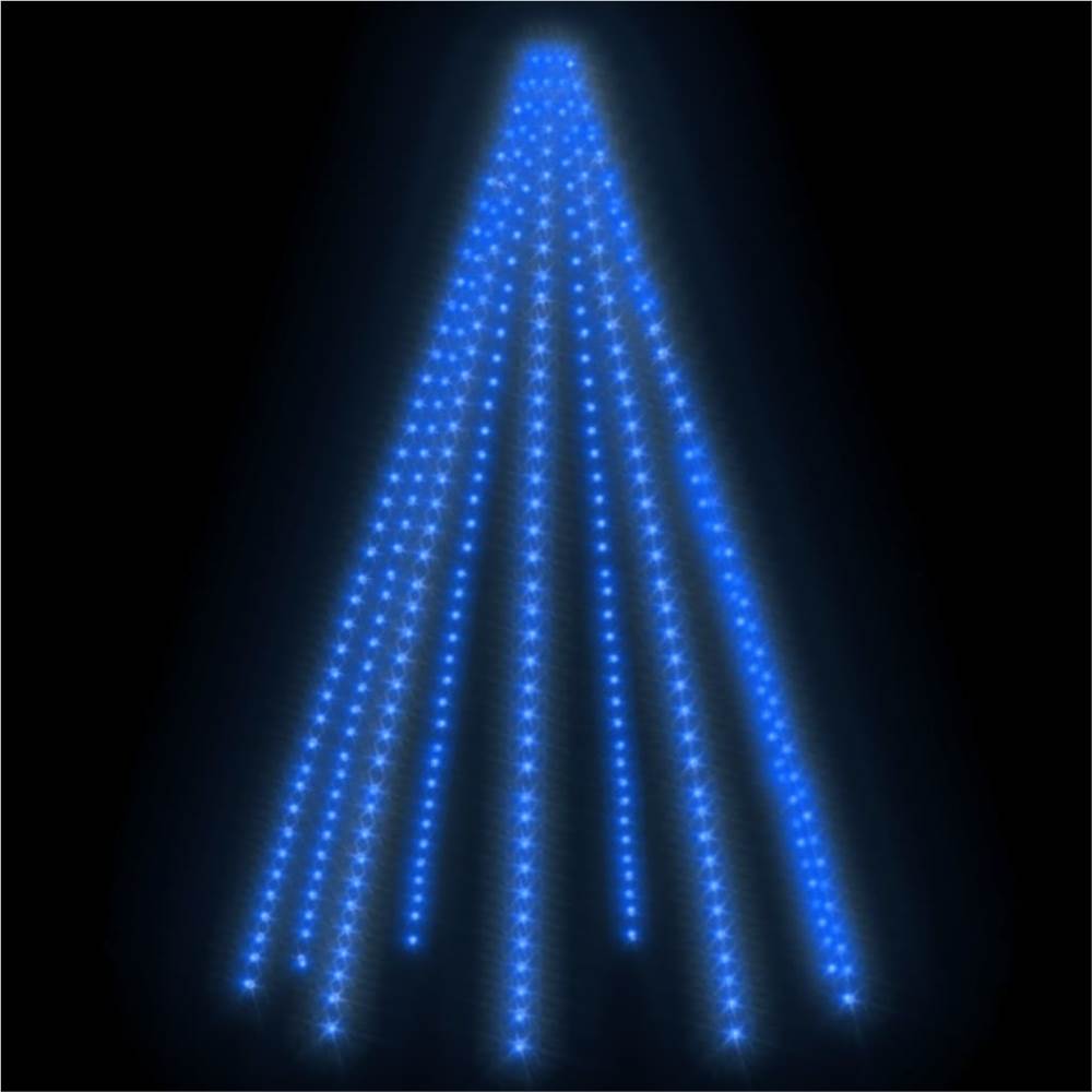 Christmas Tree Net Lights with 400 LEDs Blue 400 cm
