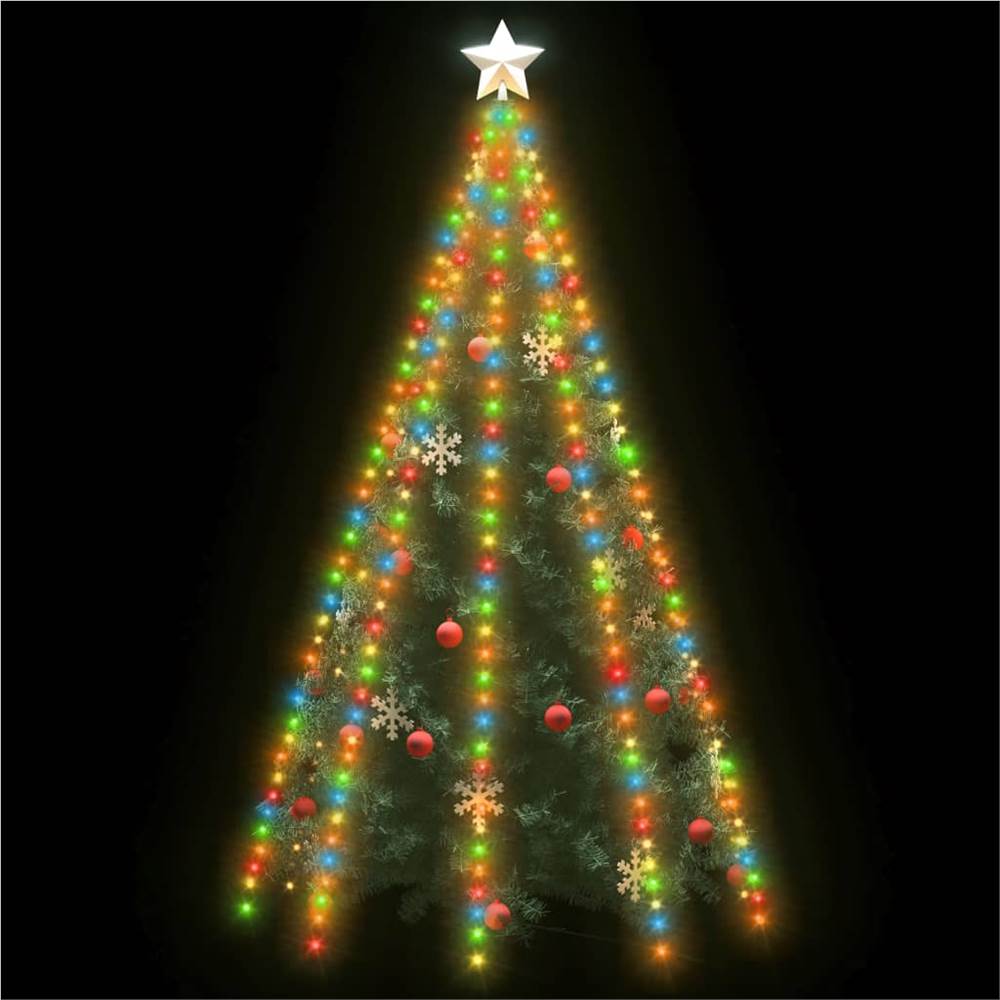 Christmas Tree Net Lights with 400 LEDs Colourful 400 cm