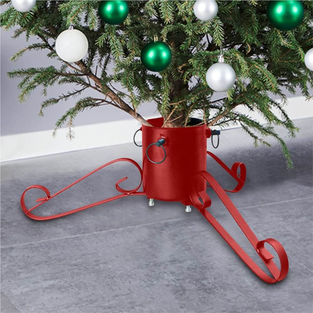 Christmas Tree Stand Red 58x58x21 cm