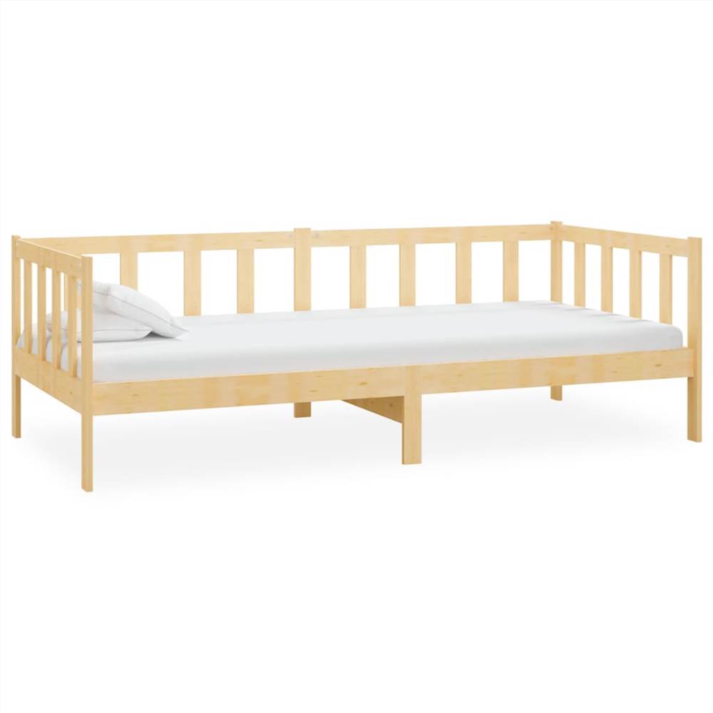 Day Bed Solid Pinewood 90x200 cm