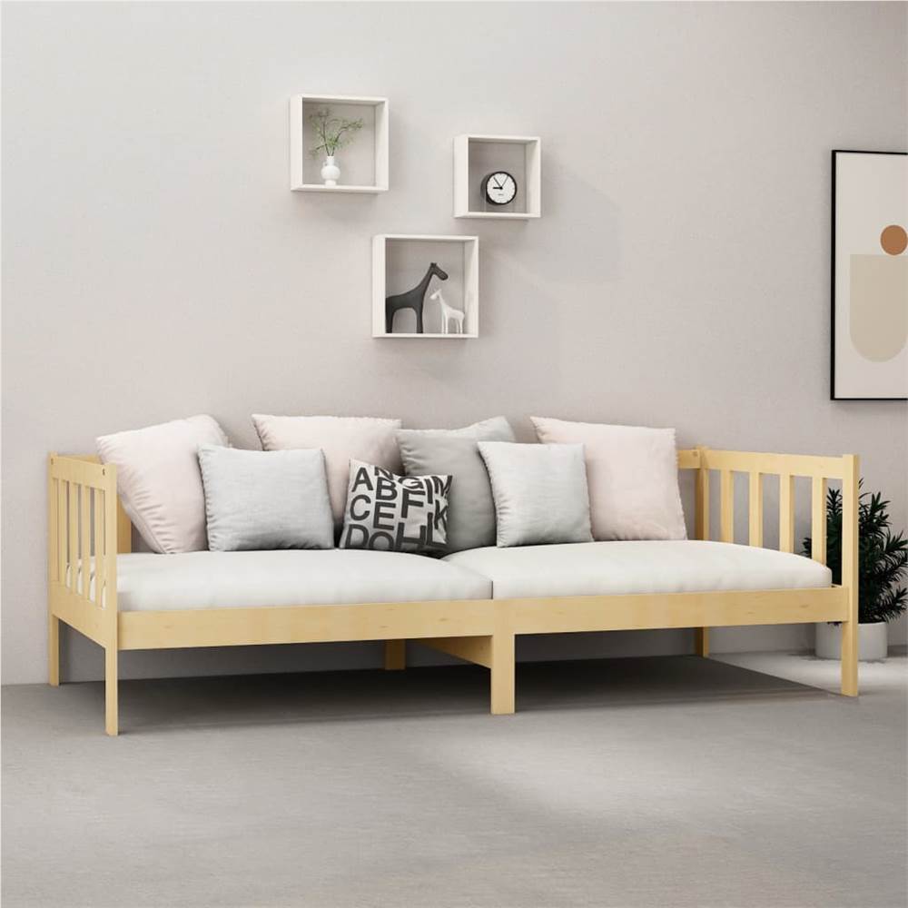 Day Bed Solid Pinewood 90x200 cm