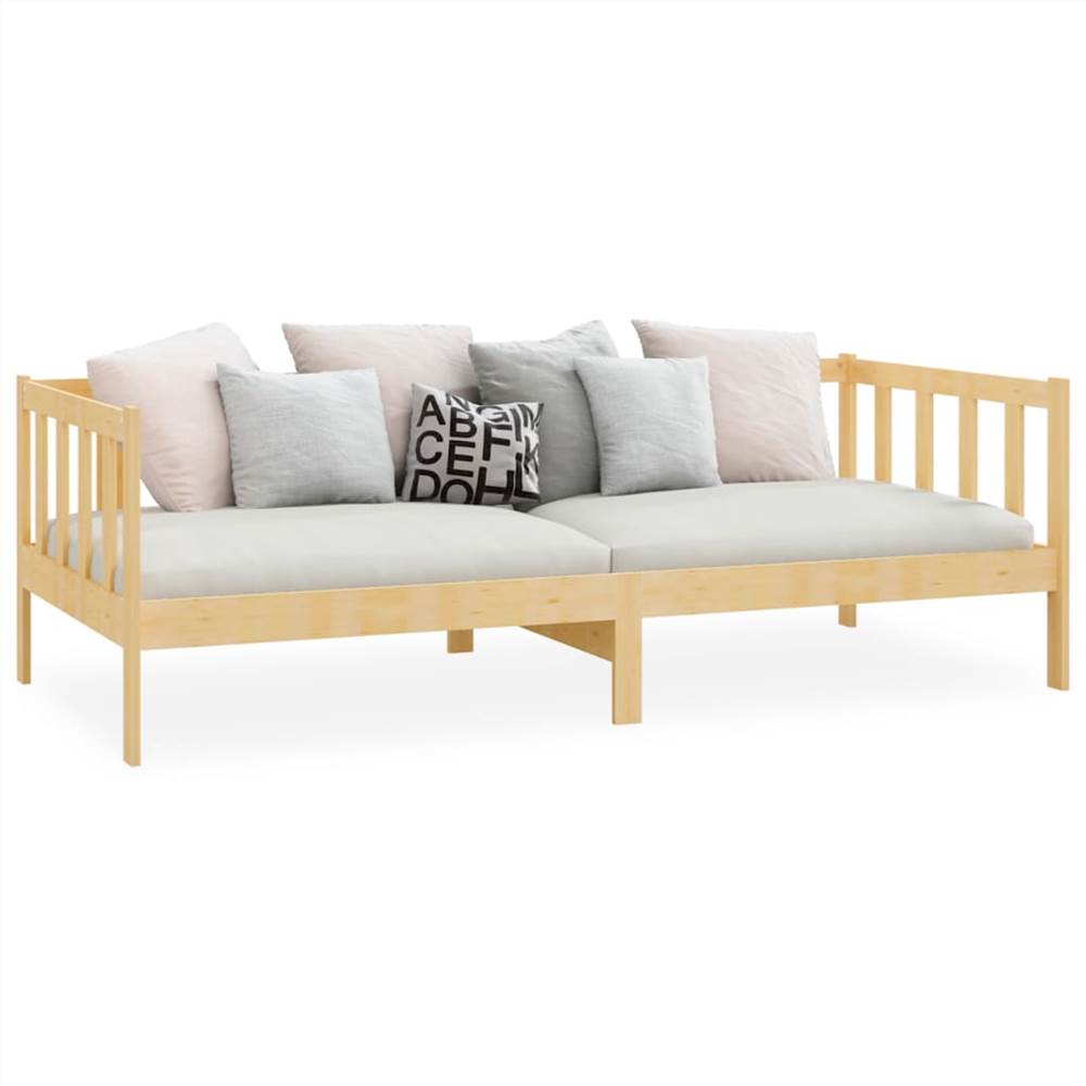 Day Bed Solid Pinewood 90x200 cm