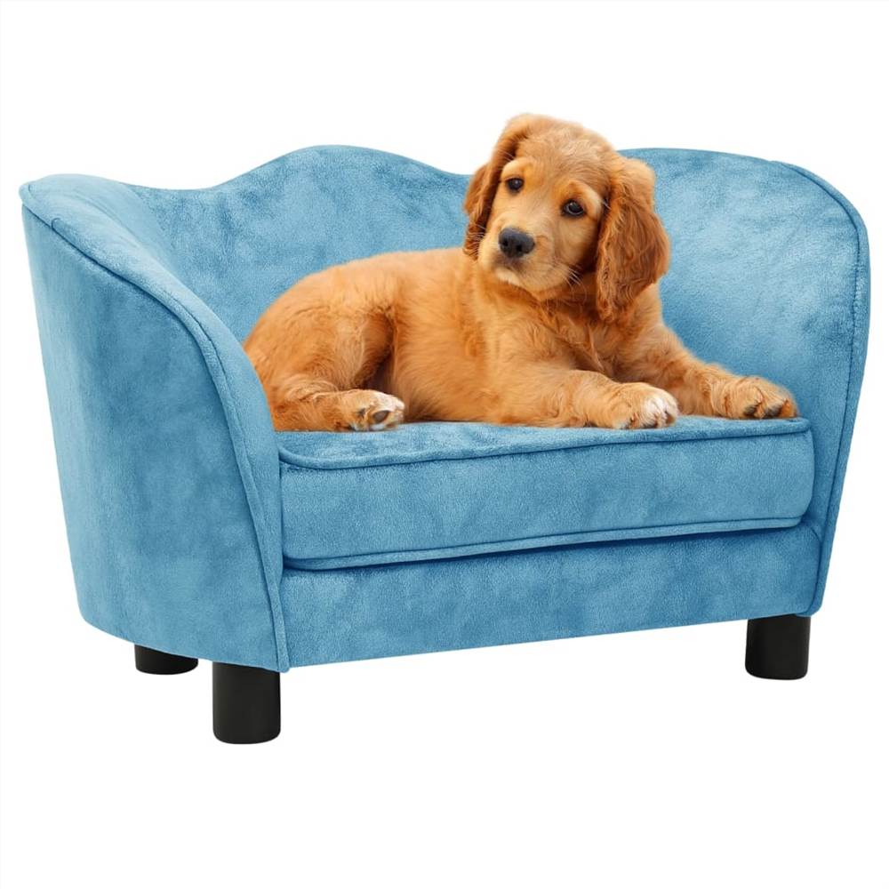 

Dog Sofa Turquoise 66x43x40 cm Plush