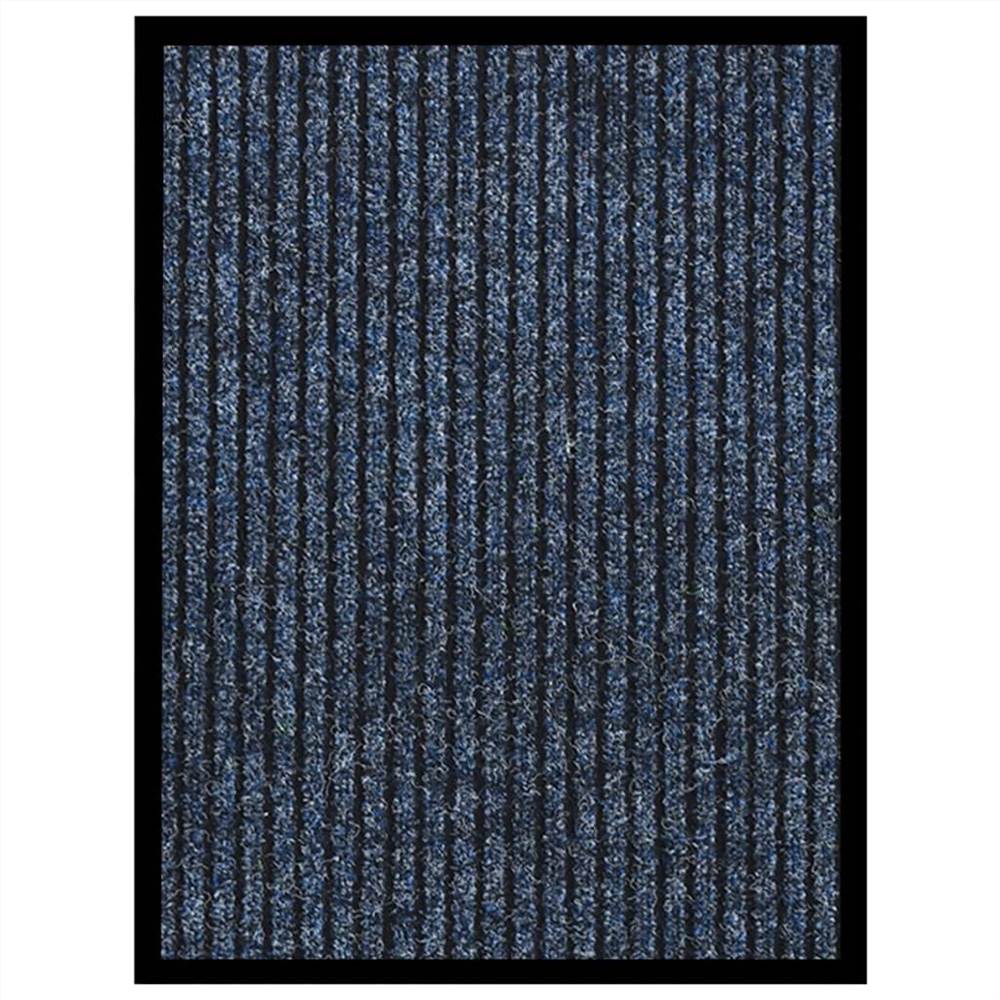 שטיח דלת פסים כחול 40x60 ס"מ