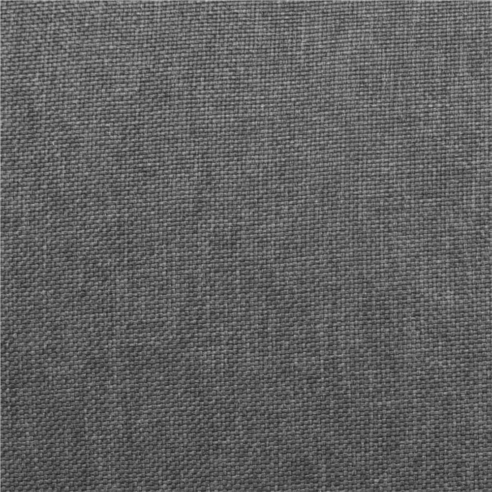 Electric Massage Recliner Light Grey Fabric