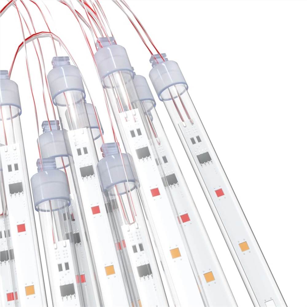 Meteor Lights 20 pcs 30 cm Colourful 480 LEDs Indoor Outdoor