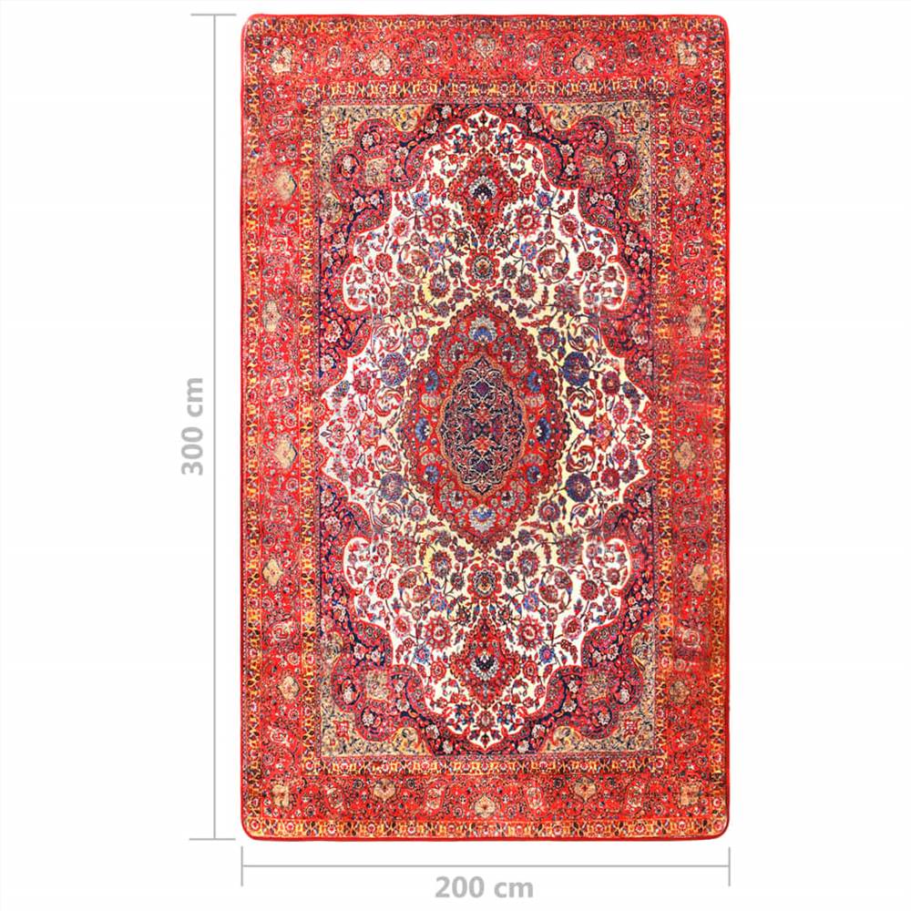 Printed Rug Oriental Multicolour 200x300 cm