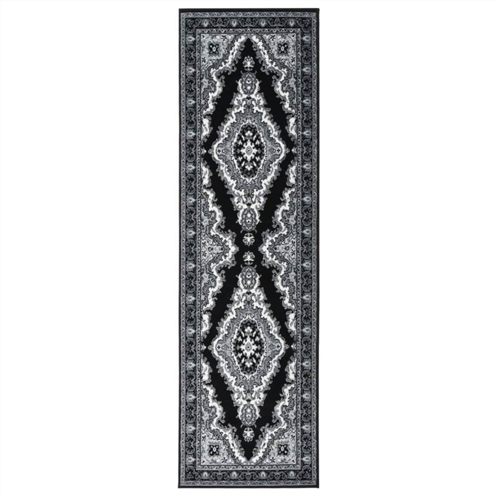 

Runner Rug BCF Black 80x300 cm