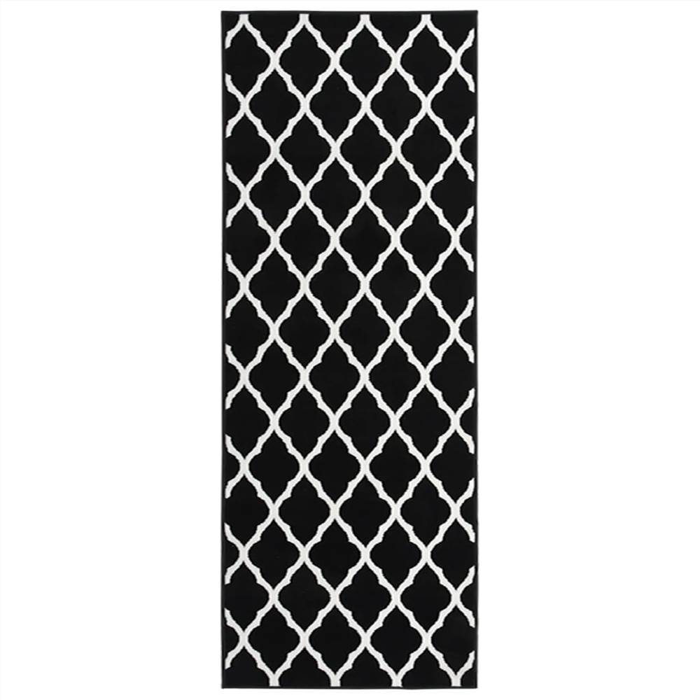 

Runner Rug BCF Black and White 100x350 cm