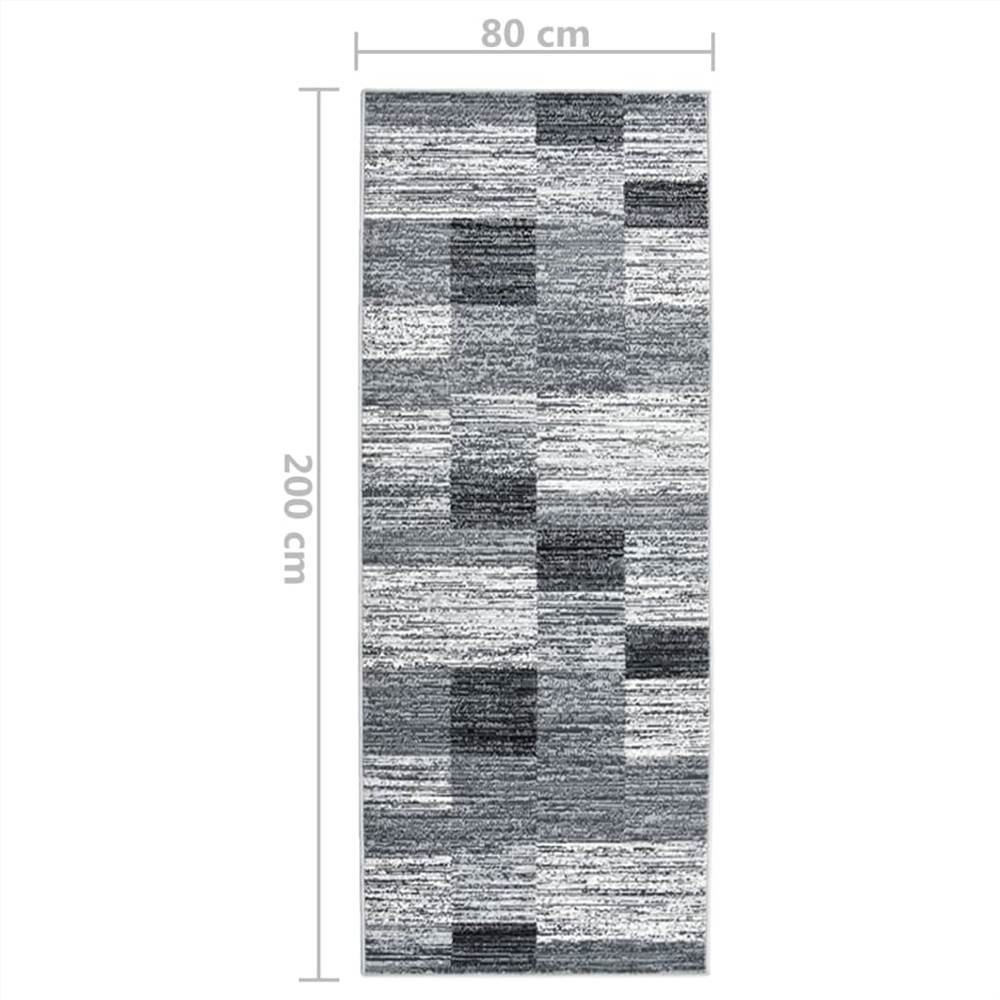 Runner Rug BCF Grey 80x250 cm