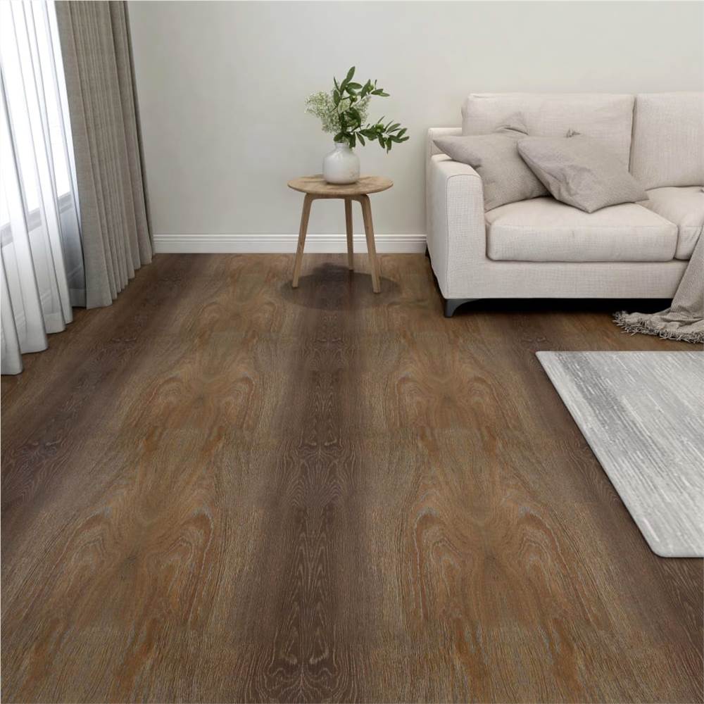 

Self-adhesive Flooring Planks 20 pcs PVC 1.86 m² Brown