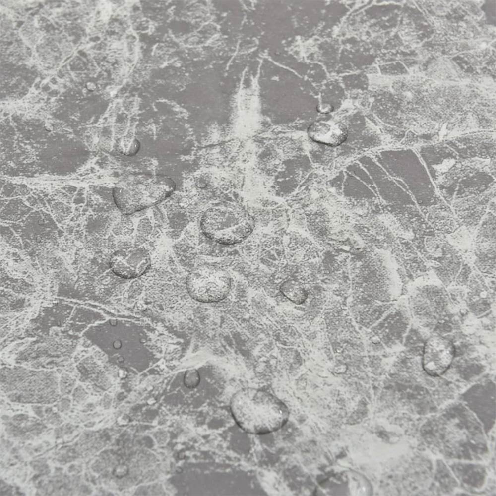 Self-adhesive Flooring Planks 20 pcs PVC 1.86 m² Concrete Grey