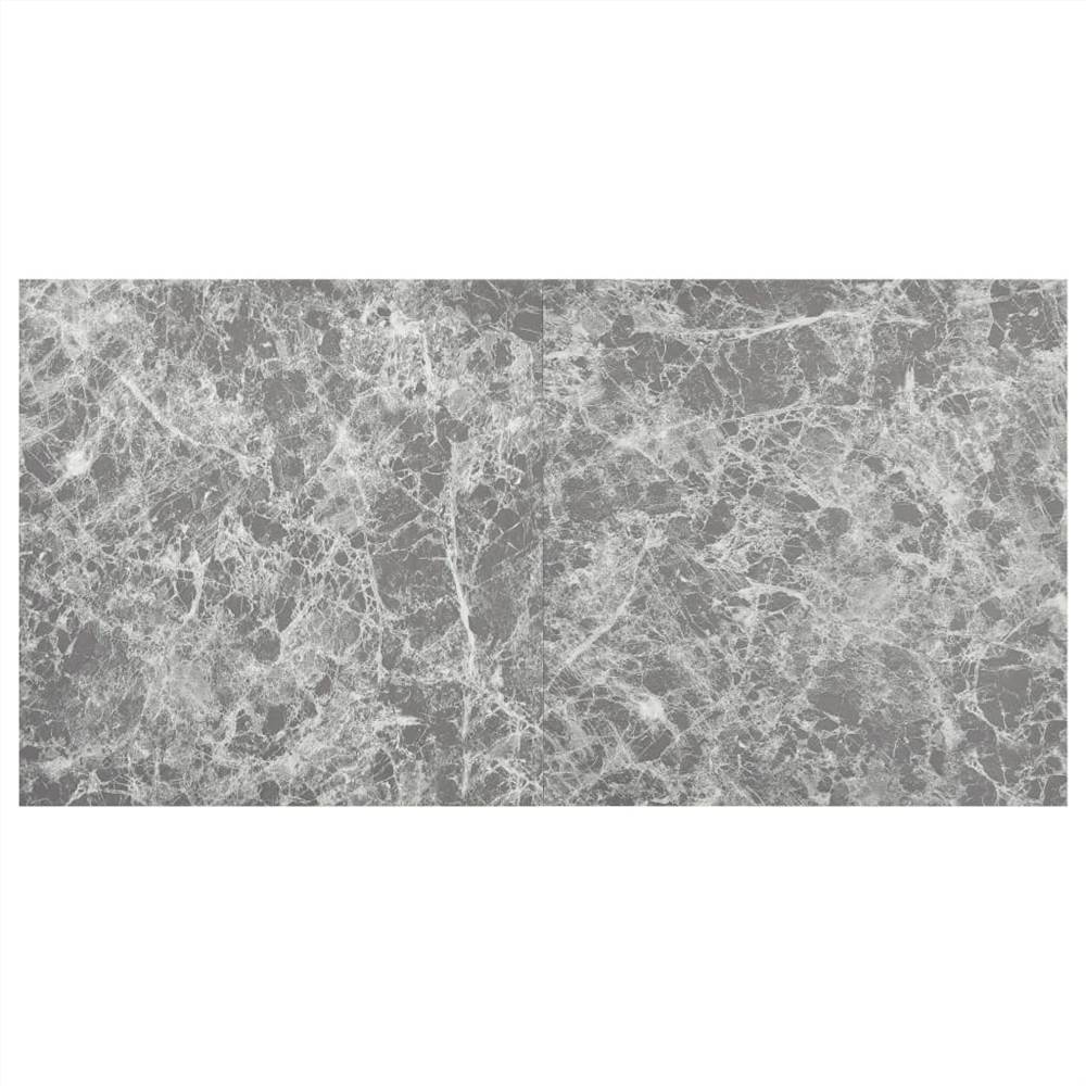 Self-adhesive Flooring Planks 20 pcs PVC 1.86 m² Concrete Grey
