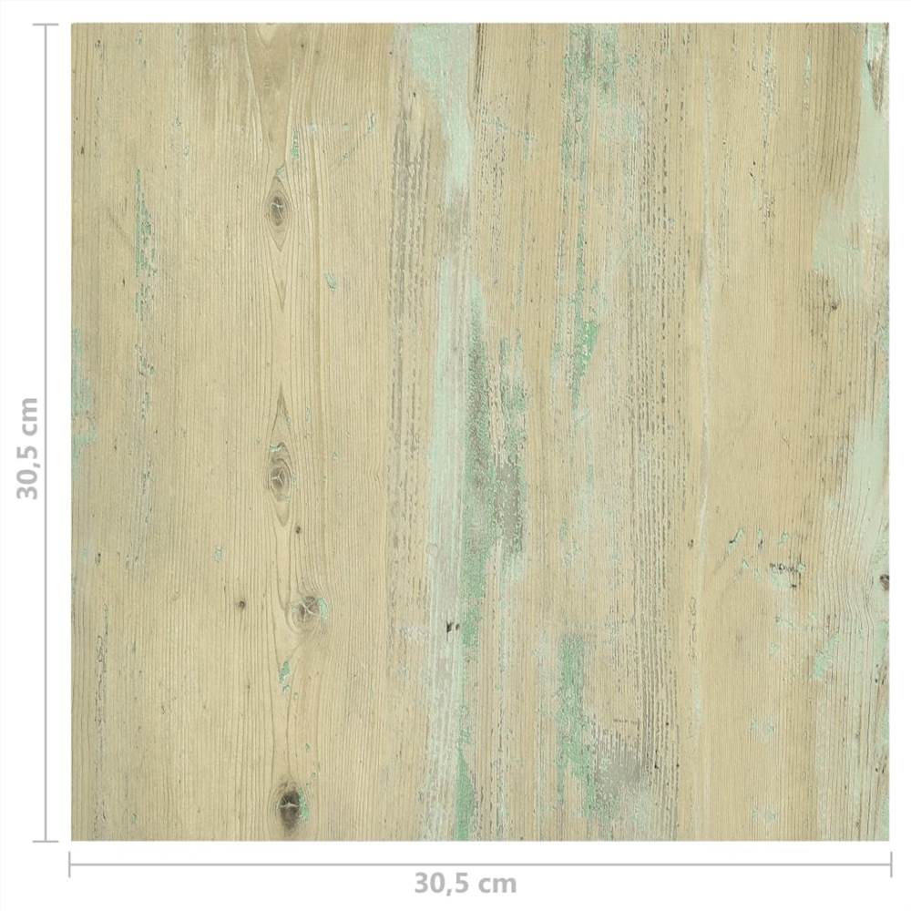 Self-adhesive Flooring Planks 20 pcs PVC 1.86 m² Light Brown
