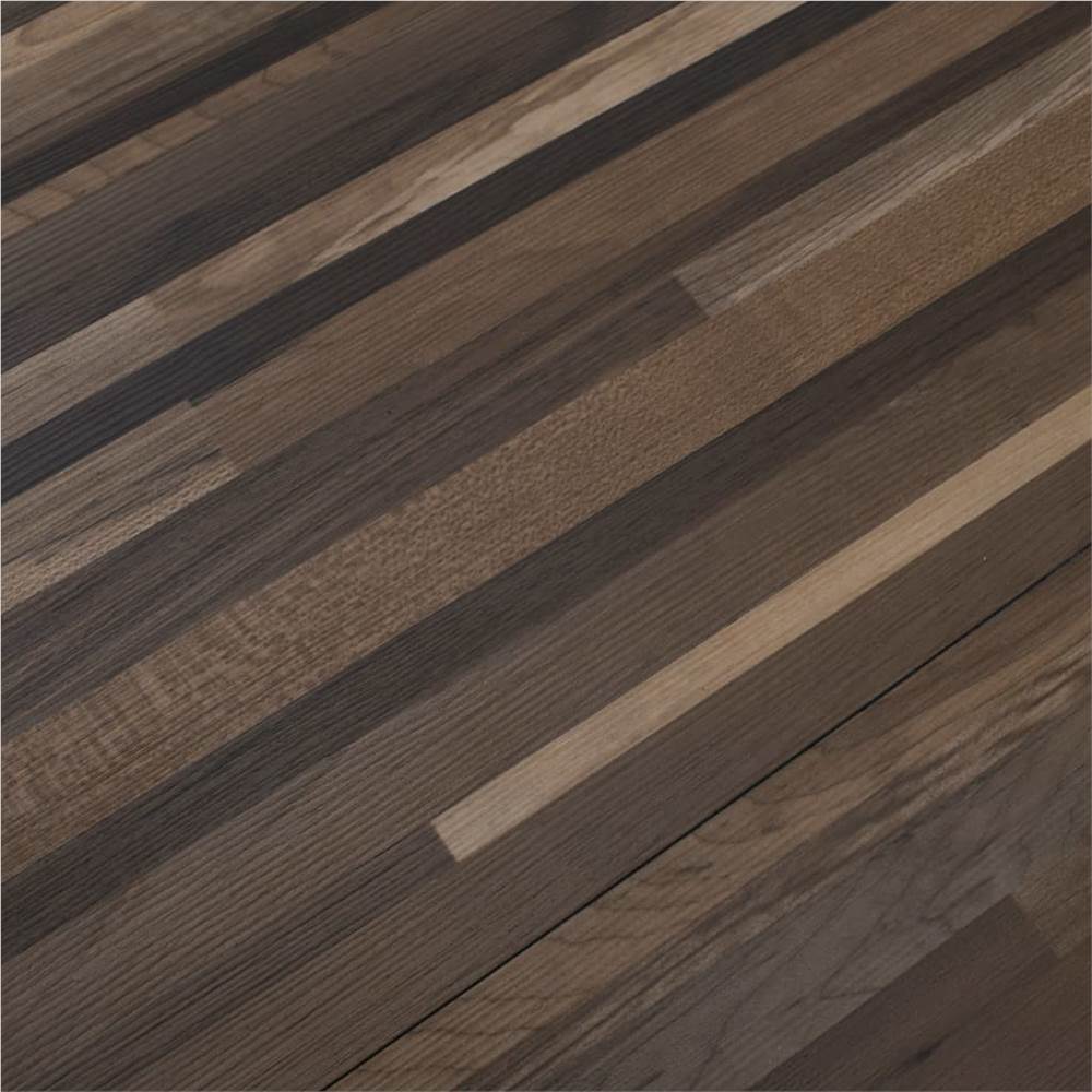 Selfadhesive PVC Flooring Planks 5.21 m? 2 mm Striped Brown