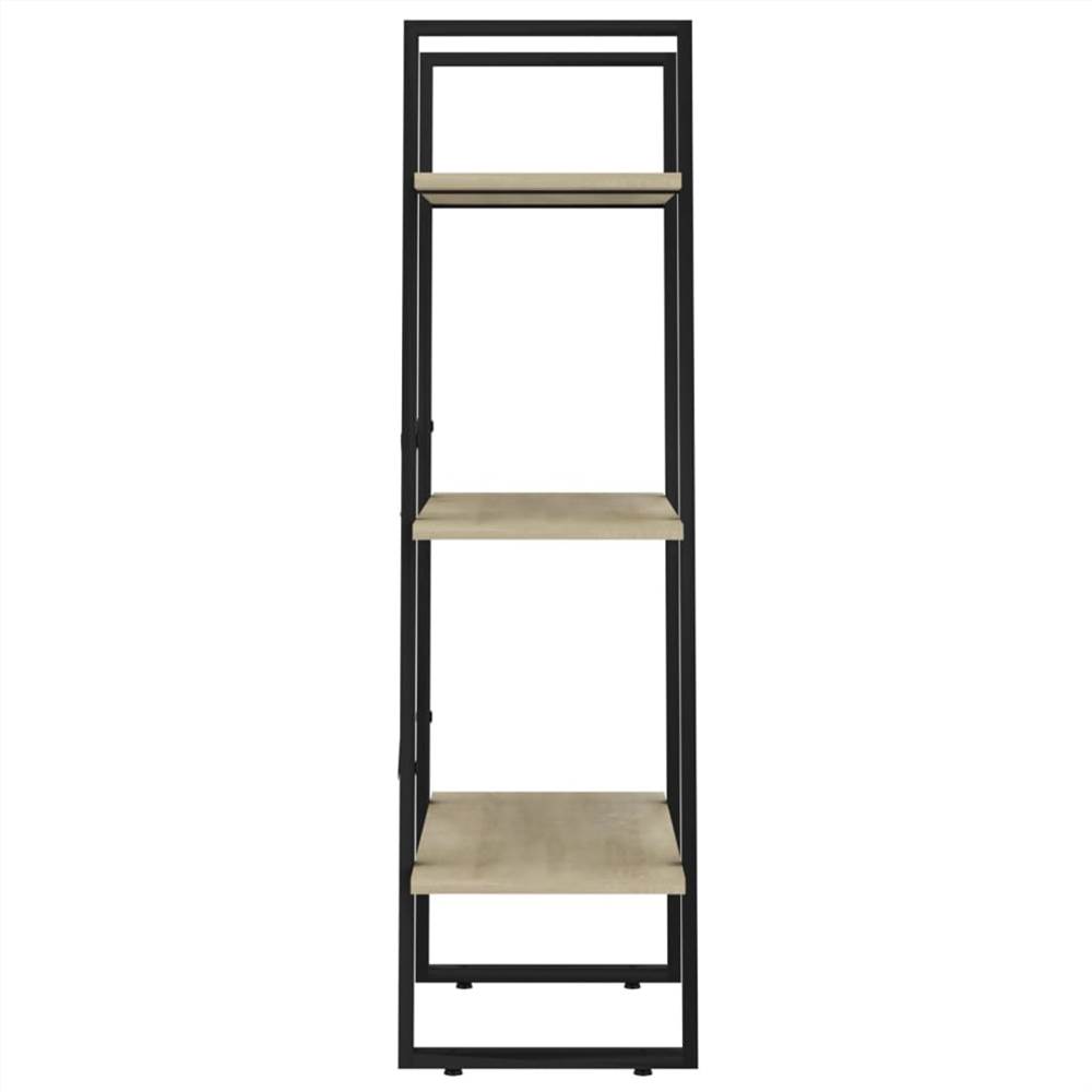 Storage Shelf Sonoma Oak 60x30x105 cm Chipboard