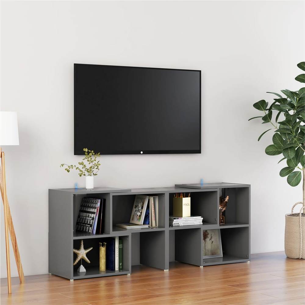 

TV Cabinet Grey 104x30x52 cm Chipboard