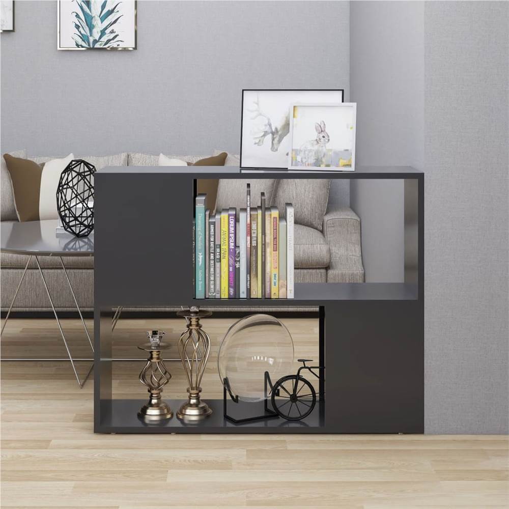 

TV Cabinet Grey 80x24x63 cm Chipboard