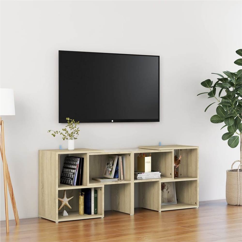 

TV Cabinet Sonoma Oak 104x30x52 cm Chipboard