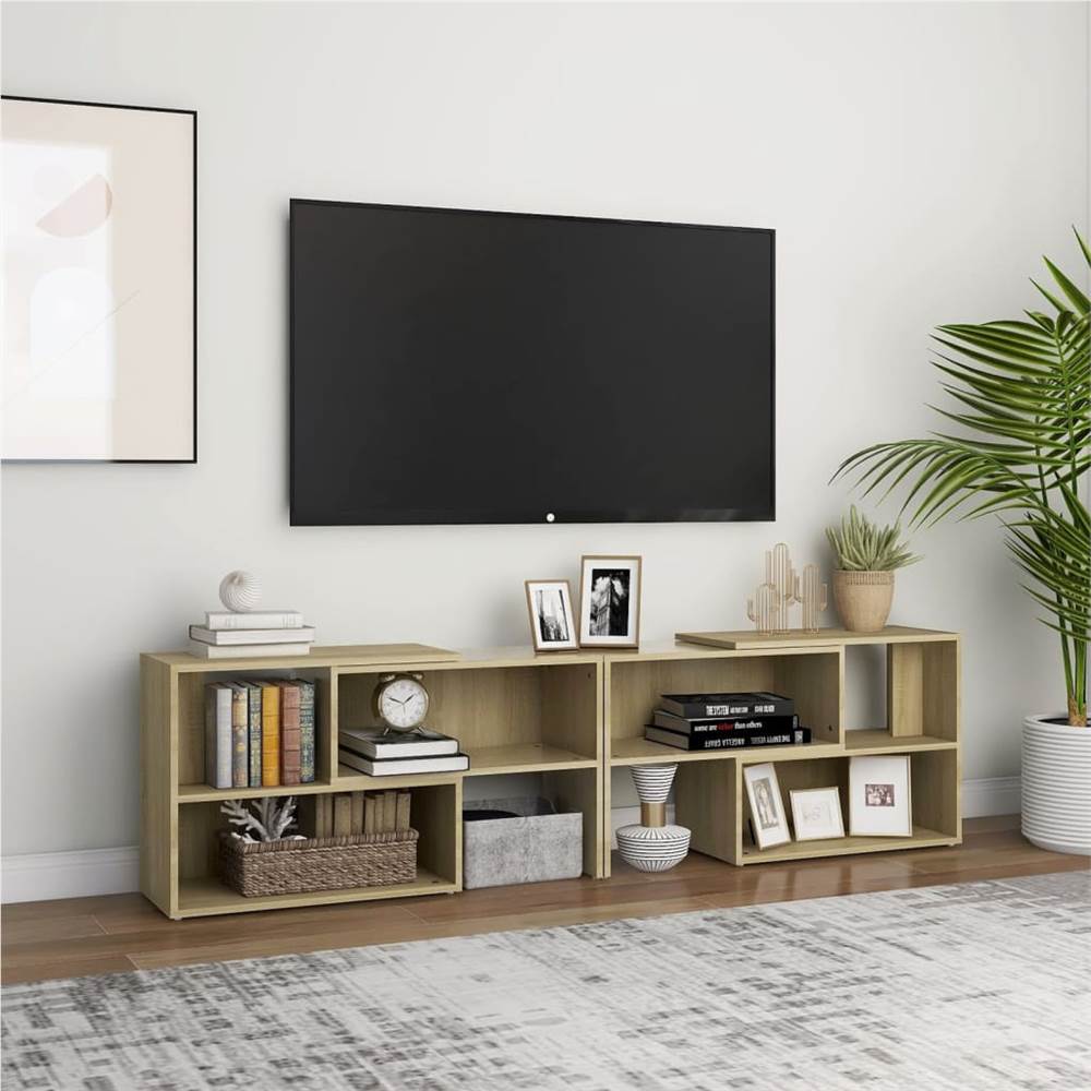 

TV Cabinet Sonoma Oak 149x30x52 cm Chipboard