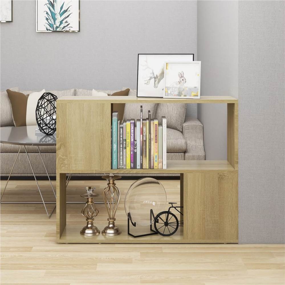 

TV Cabinet Sonoma Oak 80x24x63 cm Chipboard