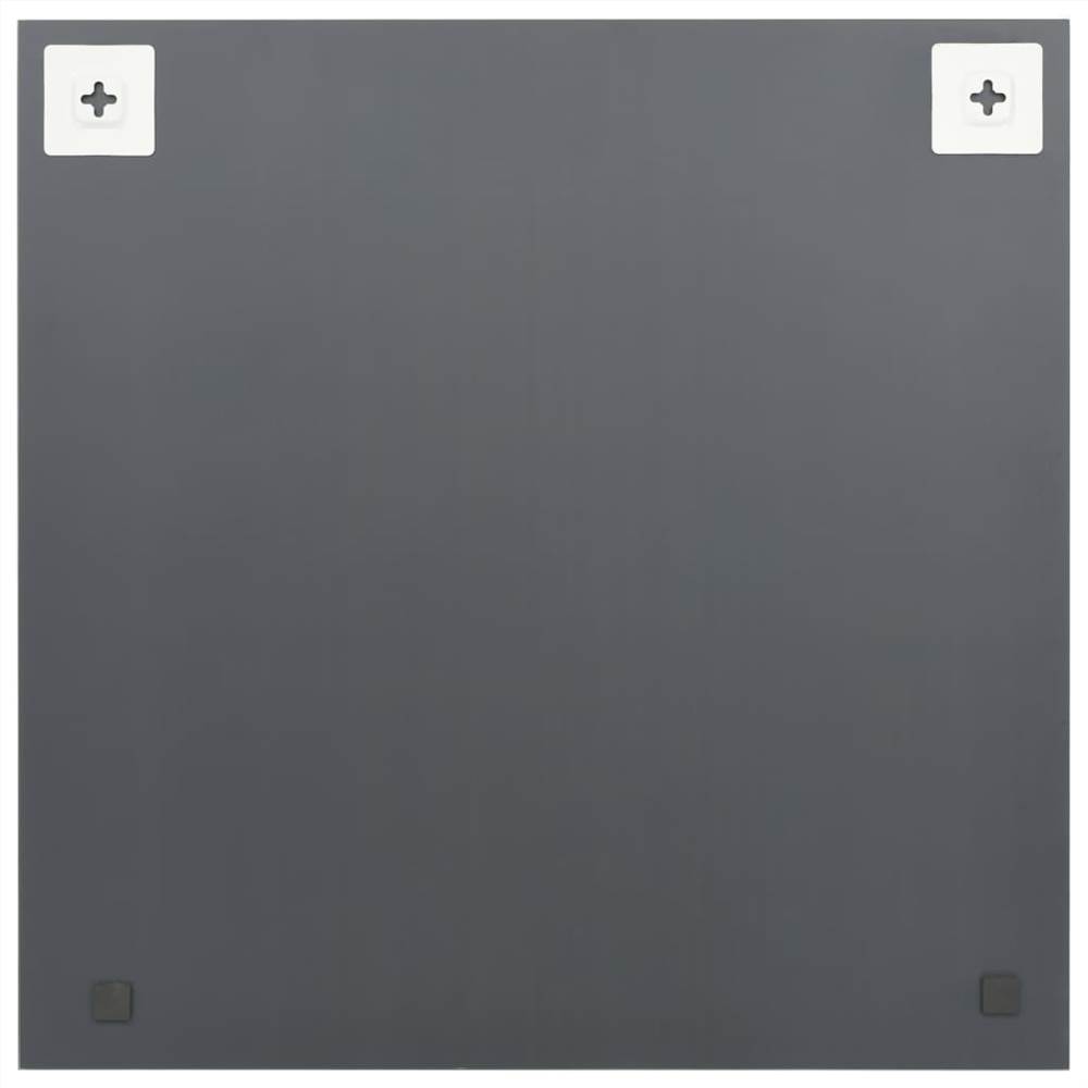 Wall Mirror with LED Lights Square Glass