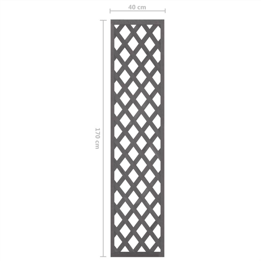 Wall Trellis Grey 40x170 cm WPC