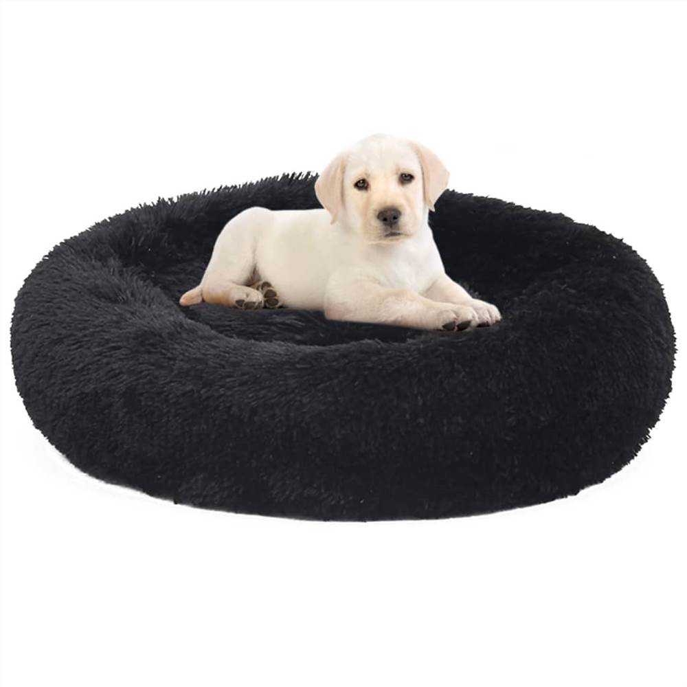 

Washable Dog & Cat Cushion Black 90x90x16 cm Plush