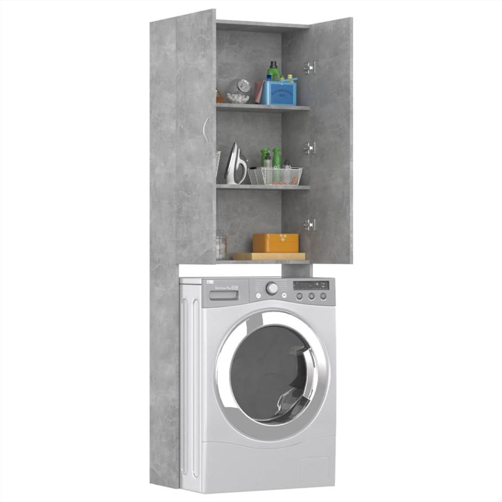 Best reviews of β€οΈ Washing Machine Cabinet Concrete Grey 64x25.5x190 cm π 16 Washing Machine Cabinet Concrete Grey 64x25.5x190 cm