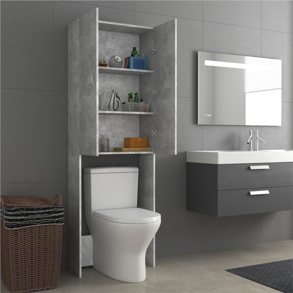 Best reviews of β€οΈ Washing Machine Cabinet Concrete Grey 64x25.5x190 cm π 18 Washing Machine Cabinet Concrete Grey 64x25.5x190 cm