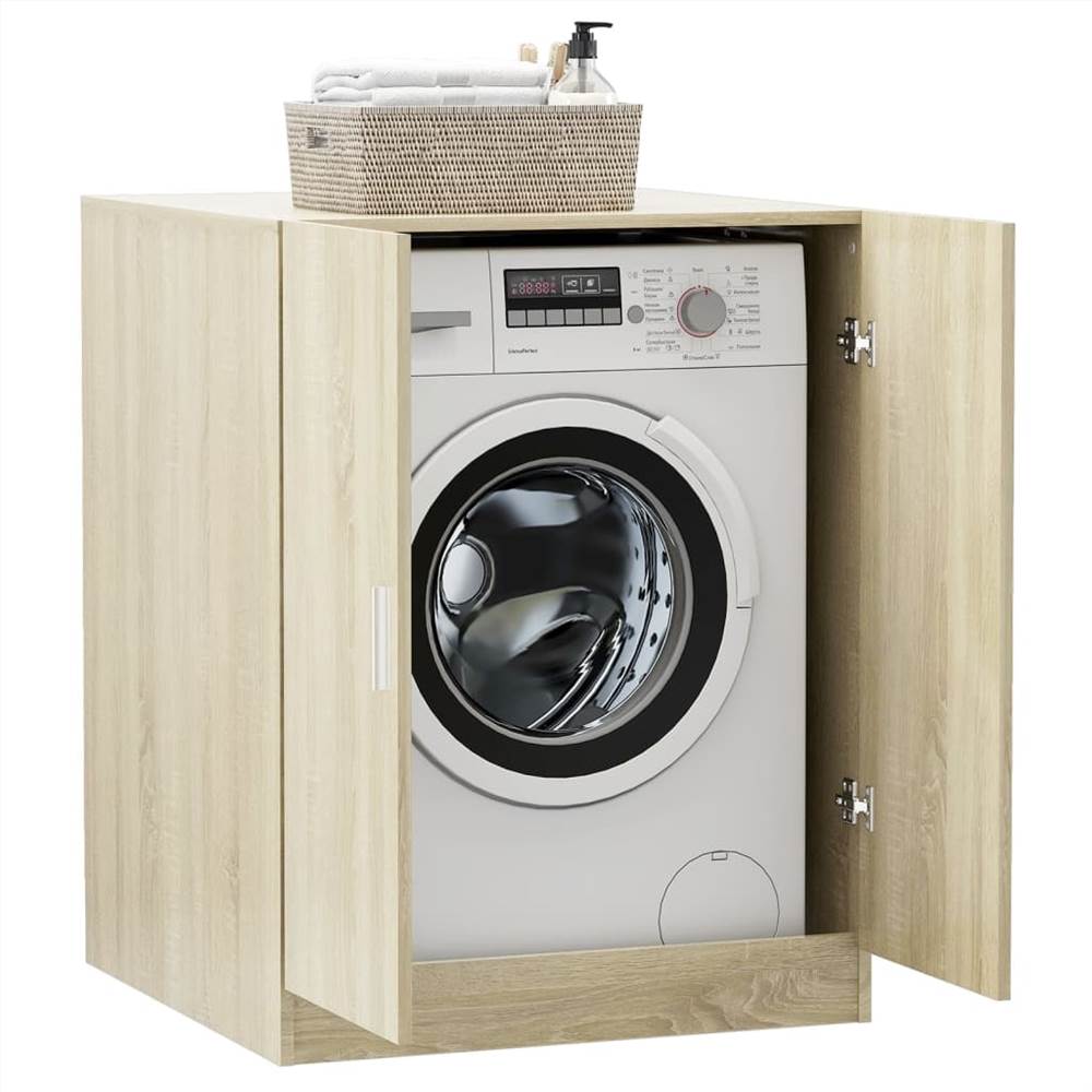 Buy ❤️ Washing Machine Cabinet Sonoma Oak ⌛ 21 Washing Machine Cabinet Sonoma Oak