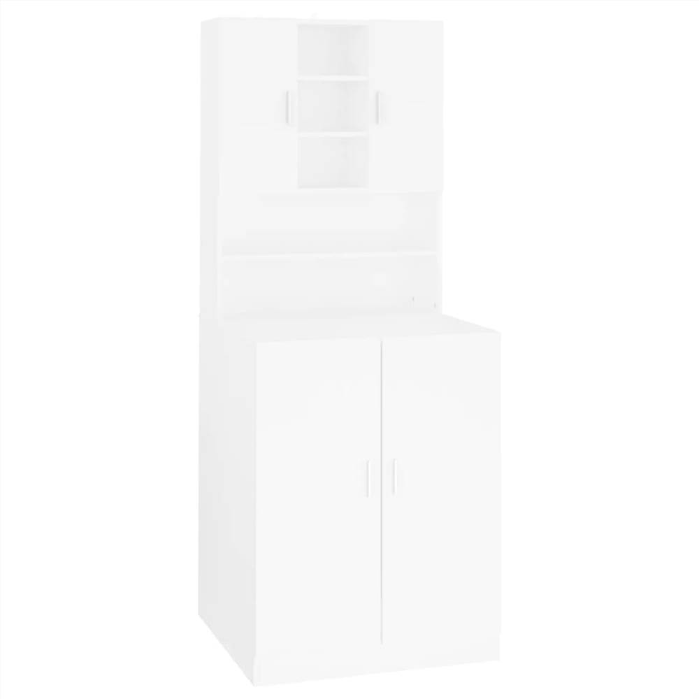 Washing Machine Cabinet White