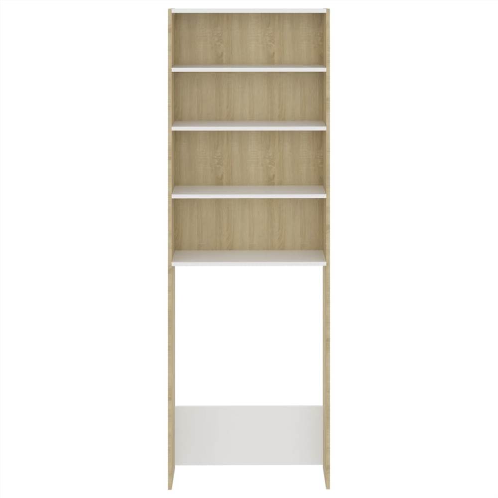 Top 10 π Washing Machine Cabinet White and Sonoma Oak 64x24x190 cm β€οΈ 19 Washing Machine Cabinet White and Sonoma Oak 64x24x190 cm