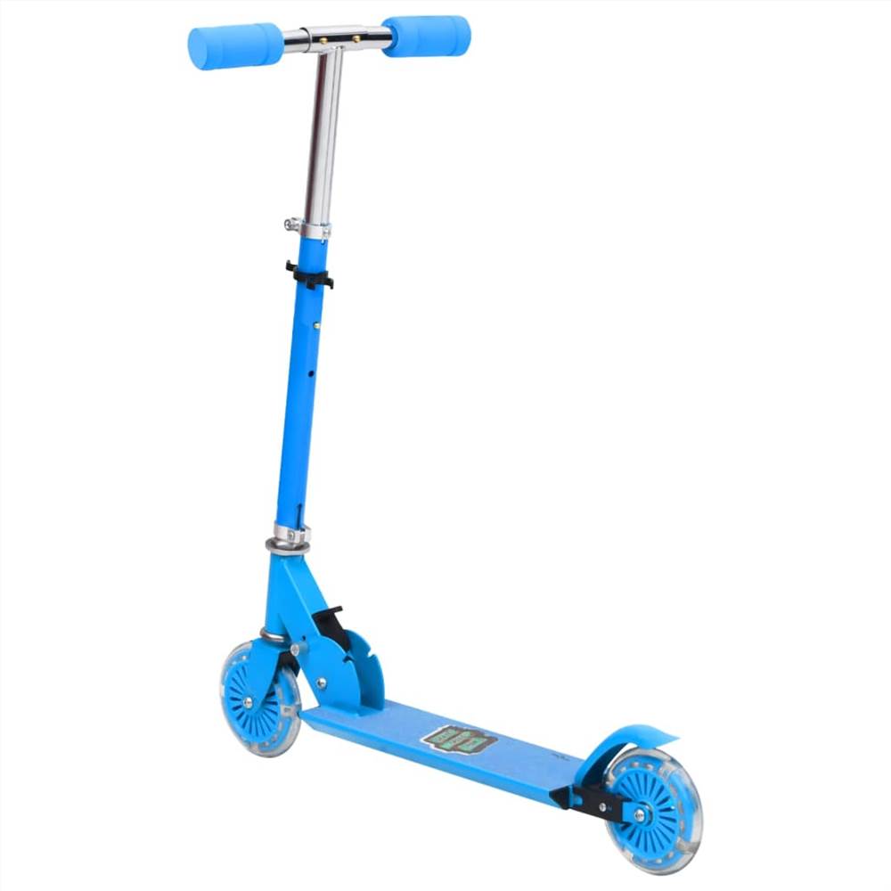 2-Wheel Children Scooter with Adjustable Aluminium Handlebar Blue 17 2-Wheel Children Scooter with Adjustable Aluminium Handlebar Blue