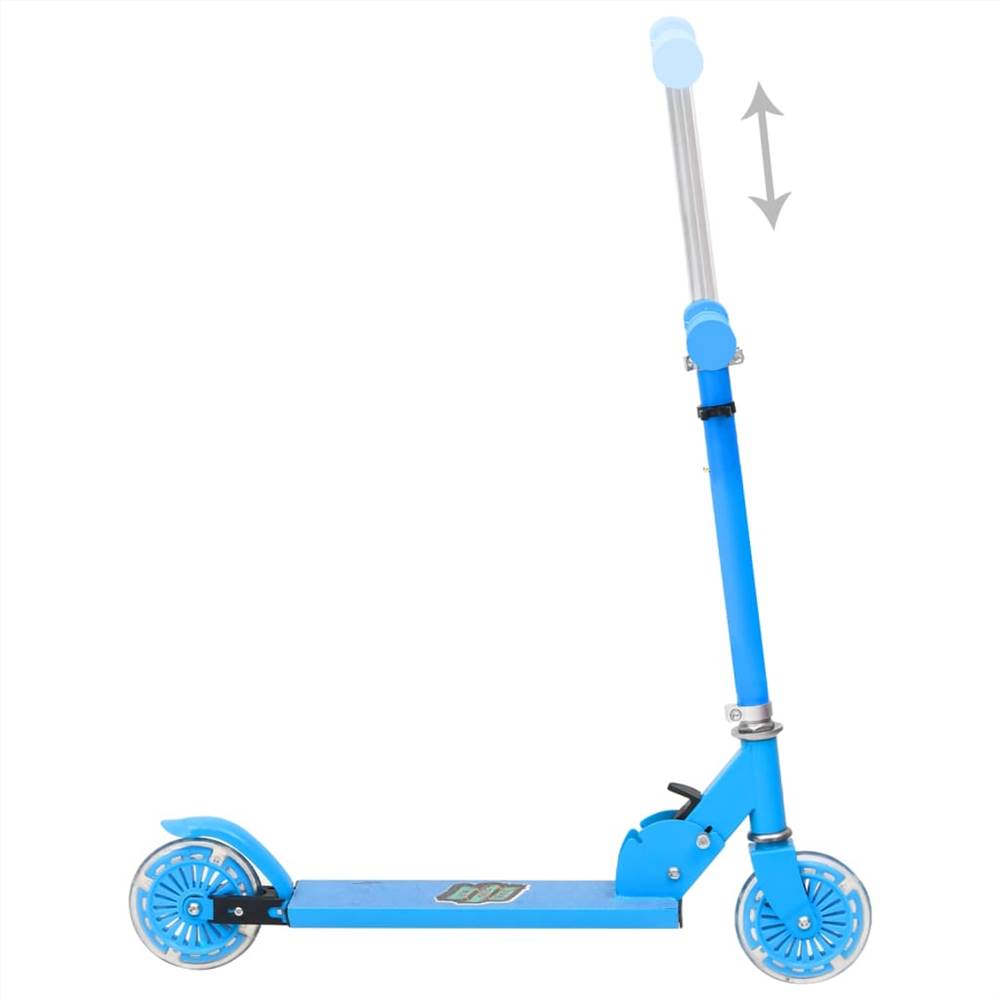 2-Wheel Children Scooter with Adjustable Aluminium Handlebar Blue 18 2-Wheel Children Scooter with Adjustable Aluminium Handlebar Blue