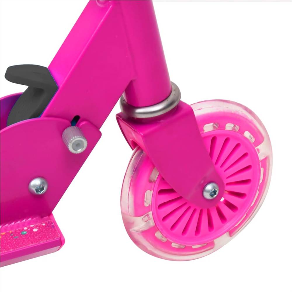 2-Wheel Children Scooter with Adjustable Aluminium Handlebar Pink 21 2-Wheel Children Scooter with Adjustable Aluminium Handlebar Pink