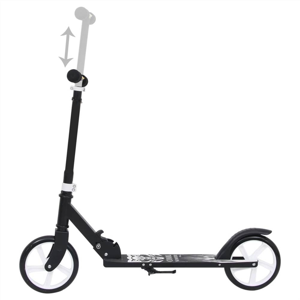2-Wheel Children Scooter with Adjustable Handlebar Black