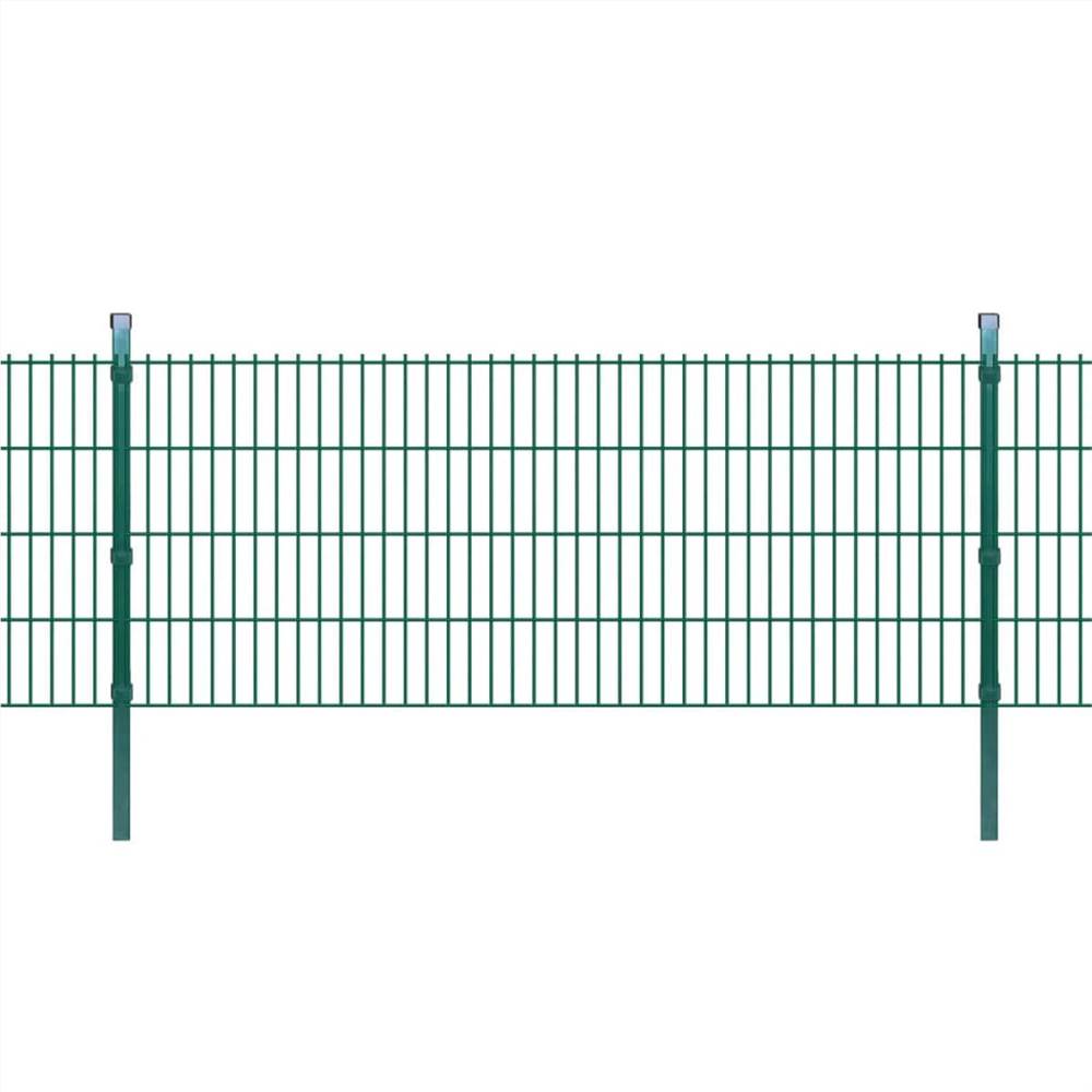 

2D Garden Fence Panel & Posts 2008x830 mm 2 m Green