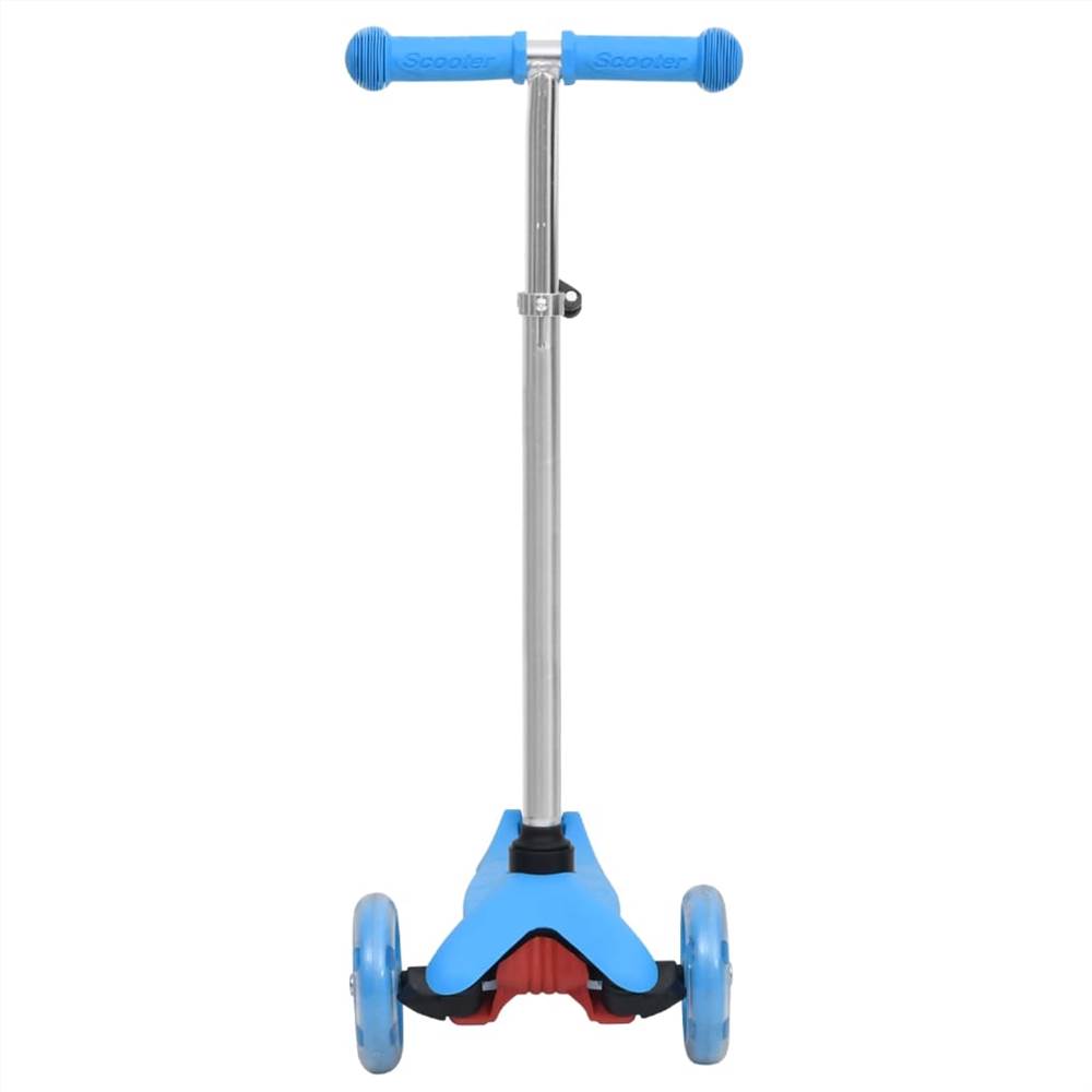 3-Wheel Children Scooter with Adjustable Aluminium Handlebar Blue