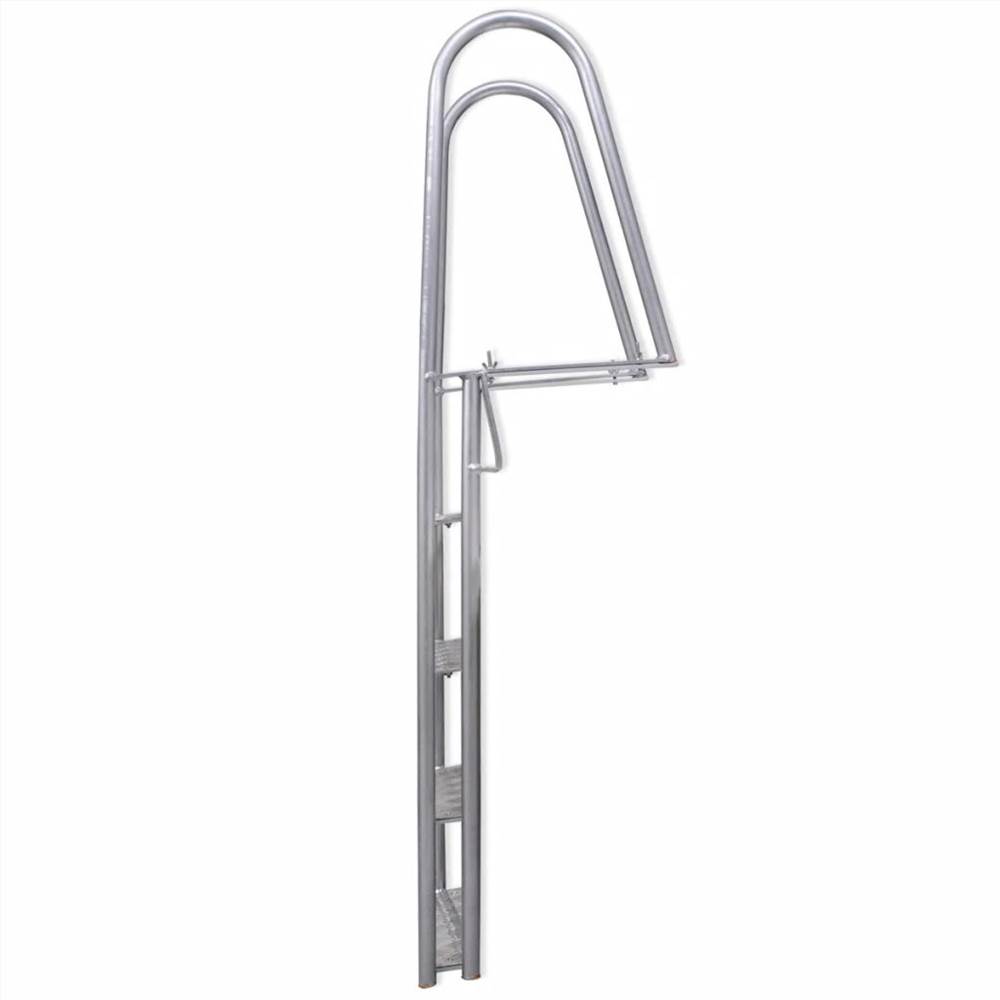 4-Step Dock/Pool Ladder Aluminium 170 cm