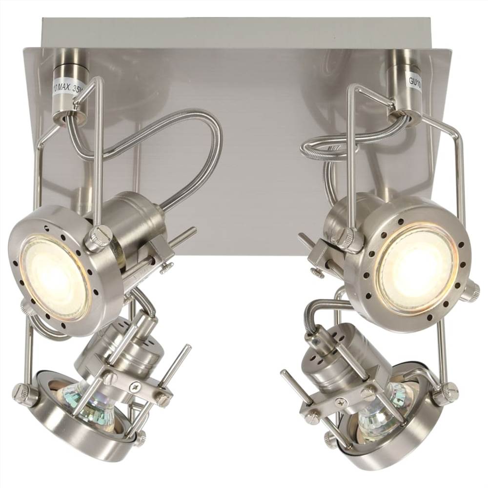 4-Way Spot Light Silver GU10