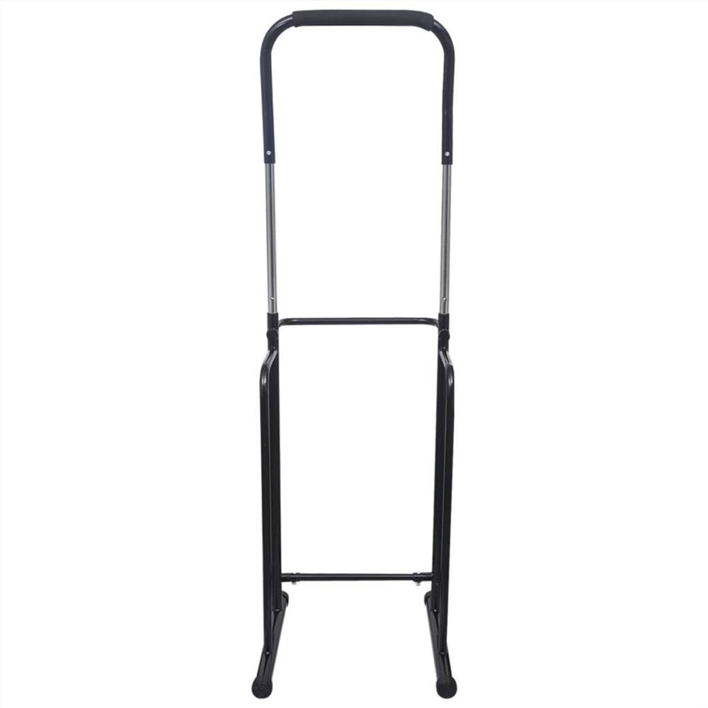 Adjustable Pull-up / Dip Station 175-224 cm Black