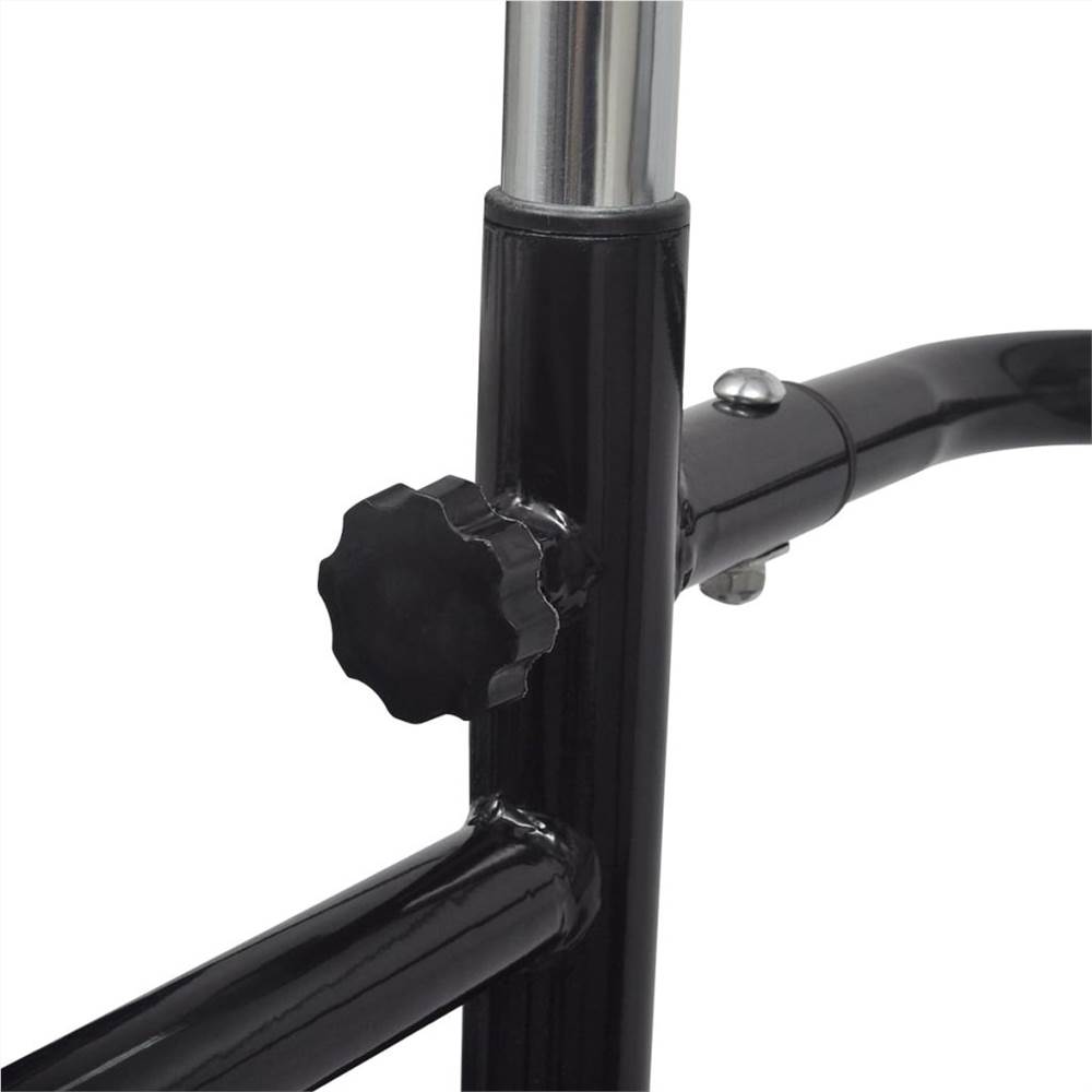 Adjustable Pull-up / Dip Station 175-224 cm Black