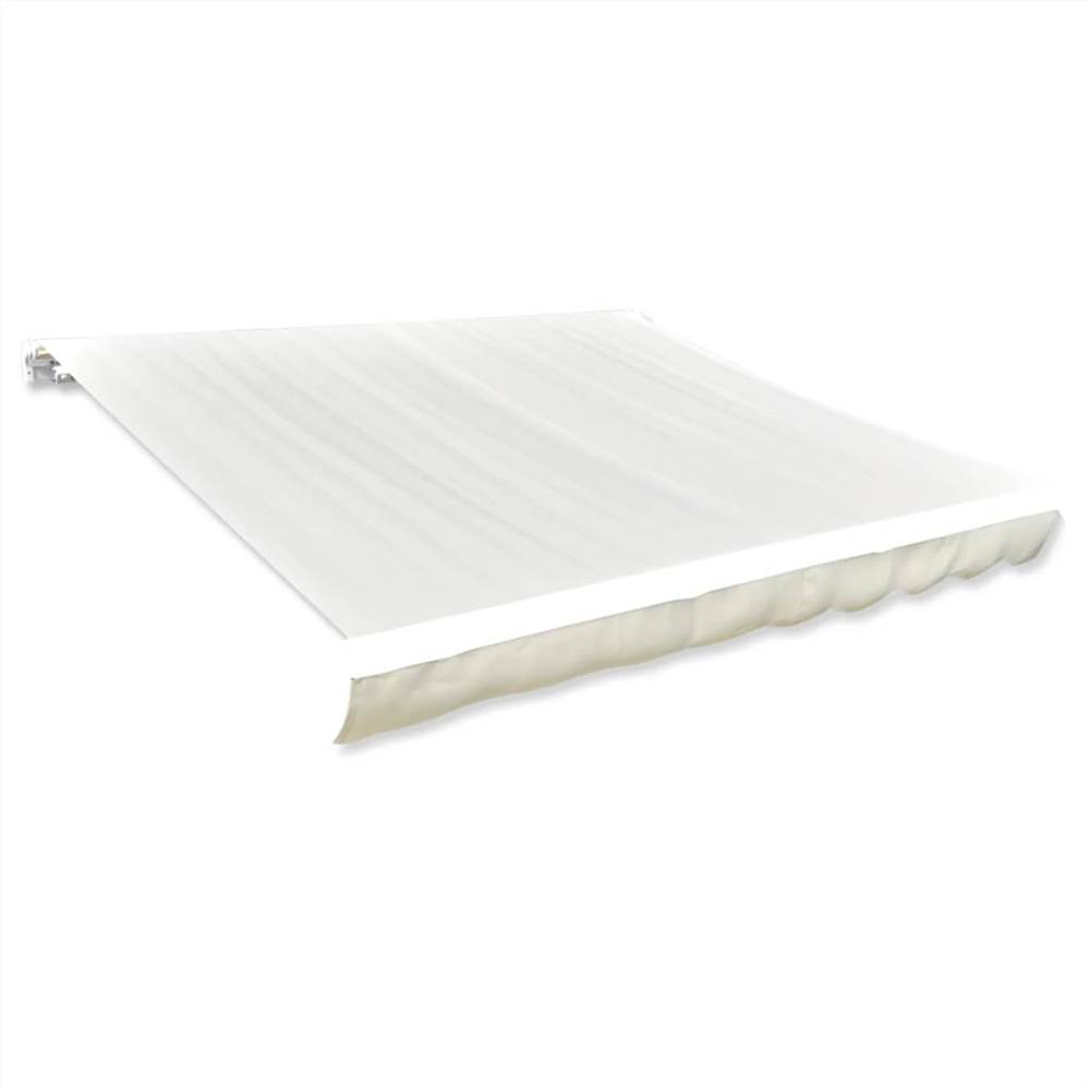 

Awning Top Sunshade Canvas Creme 500x300 cm