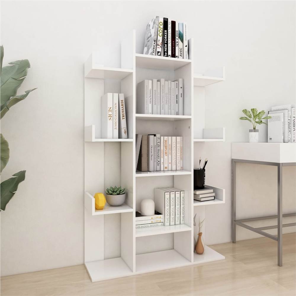 

Book Cabinet White 86x25.5x140 cm Chipboard