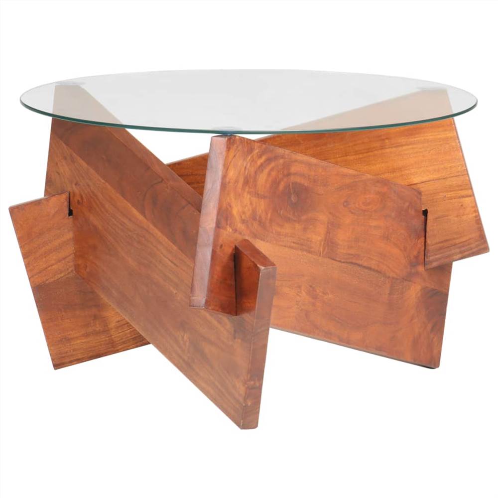 

Coffee Table 60 cm Solid Acacia Wood