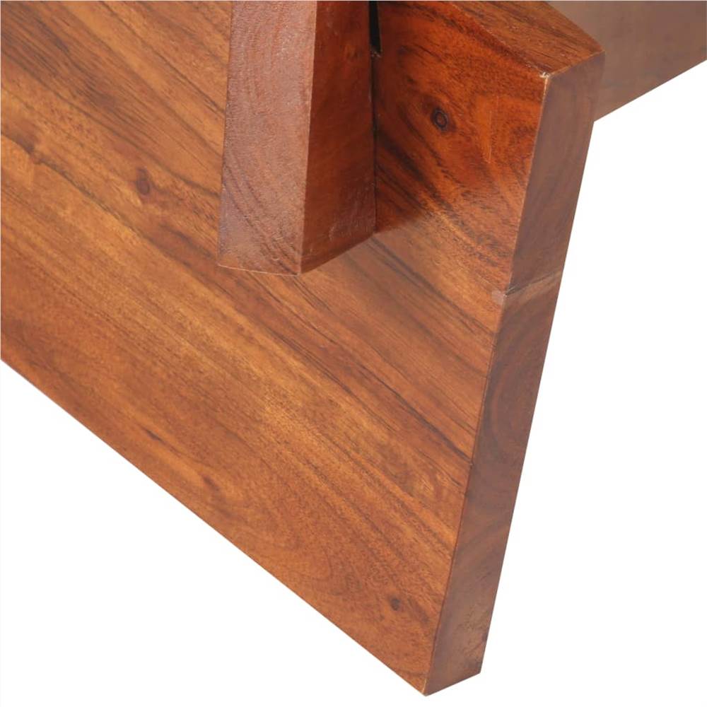 Coffee Table 60 cm Solid Acacia Wood