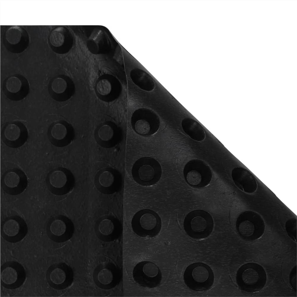 Dimpled Drainage Sheets 2 pcs HDPE 400 g/m² 0.5x20 m