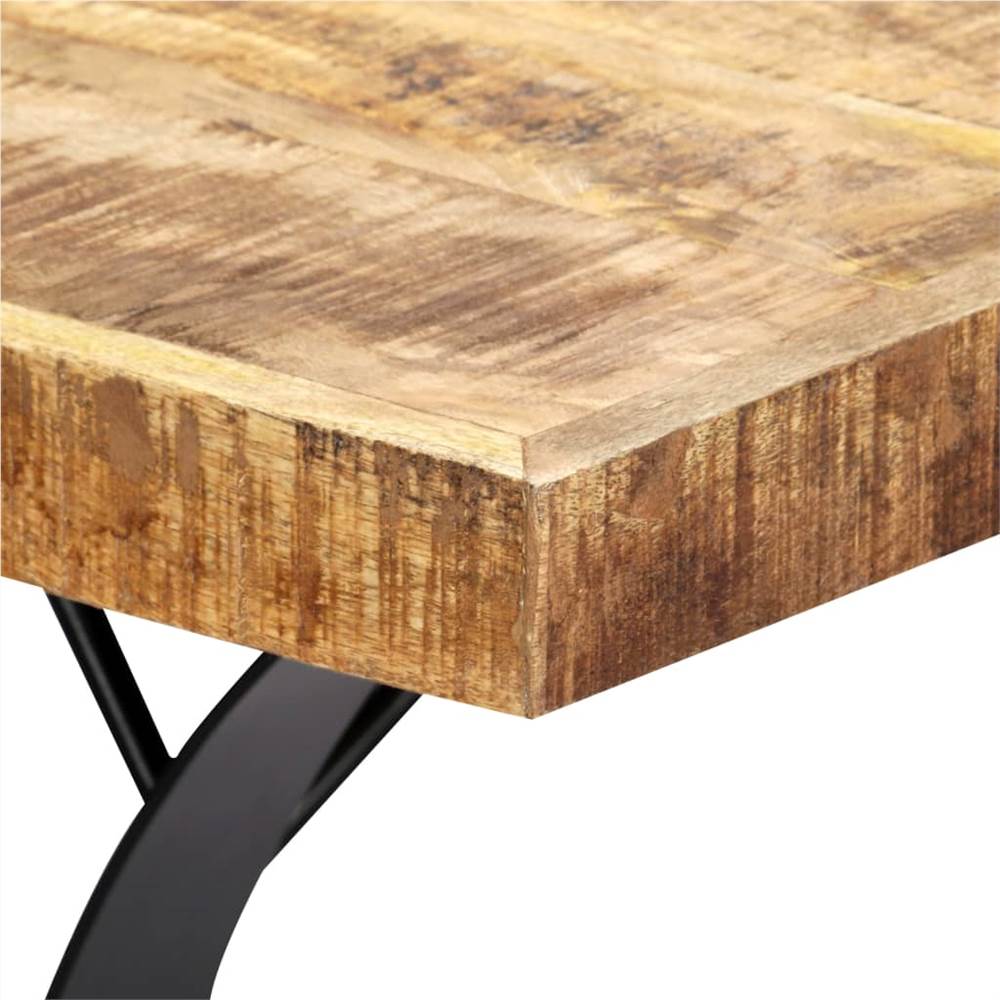 ダイニングテーブル180x90x76cm無垢マンゴーウッド