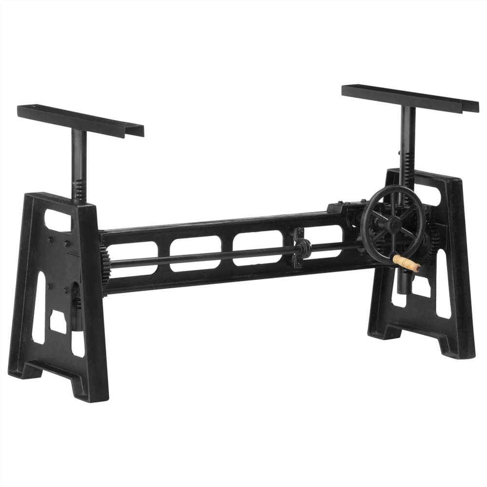 

Dining Table Base Height Adjustable 150x60x90 cm Cast Iron